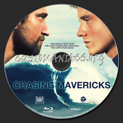 Chasing Mavericks blu-ray label