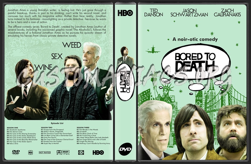 Bored to Death dvd cover