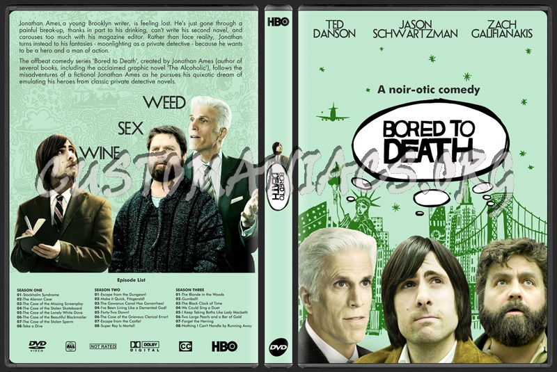 Bored to Death dvd cover