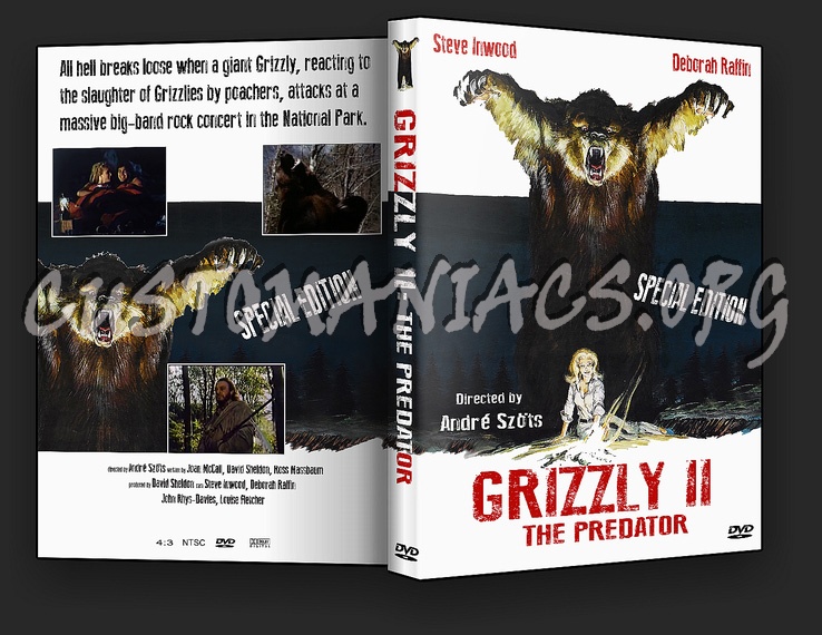 Grizzly II: The Concert (aka Grizzly II: The Predator) dvd cover