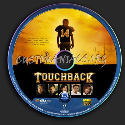 Touchback blu-ray label