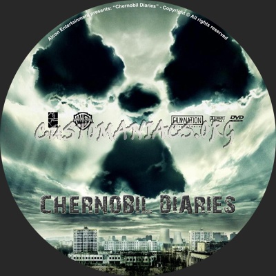 Chernobil Diaries dvd label