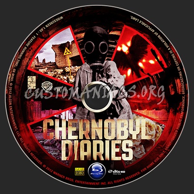 Chernobyl Diaries blu-ray label