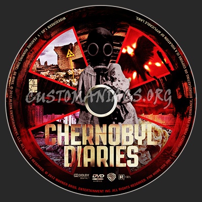 Chernobyl Diaries dvd label