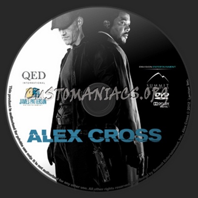 Alex Cross dvd label