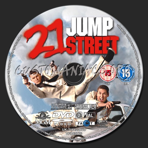 21 Jump Street dvd label