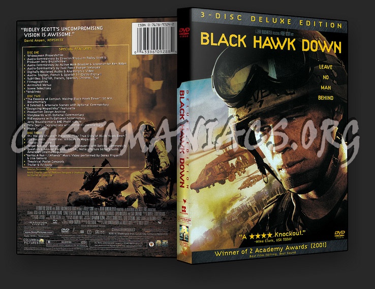 Black Hawk Down dvd cover