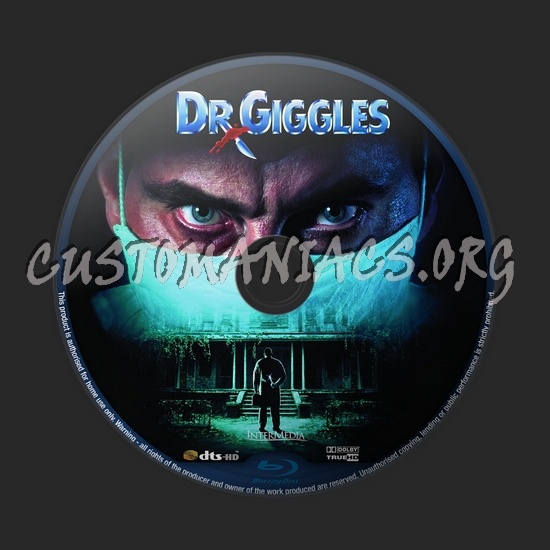 Dr Giggles blu-ray label