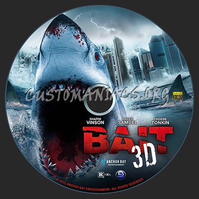 Bait 3D blu-ray label