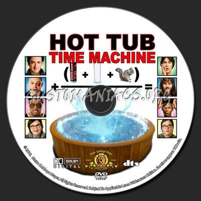 Hot Tub Time Machine dvd label