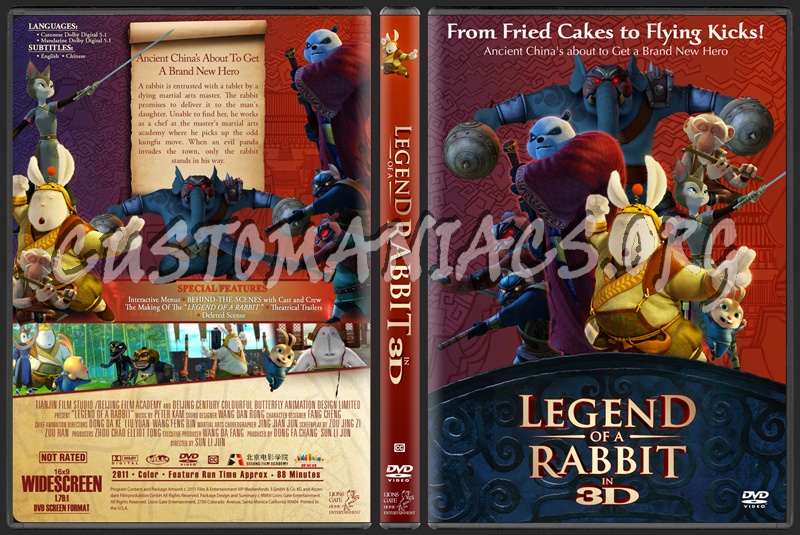 Legend Of A Rabbit dvd cover