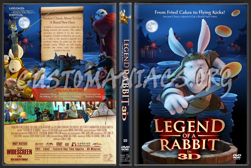 Legend Of A Rabbit dvd cover