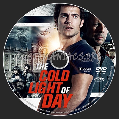 The Cold Light Of Day dvd label