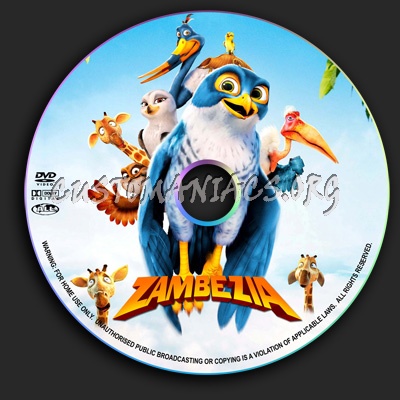 Zambezia dvd label