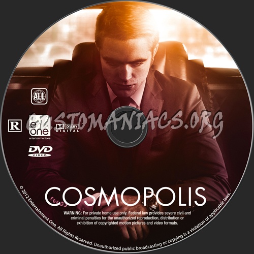 Cosmopolis dvd label