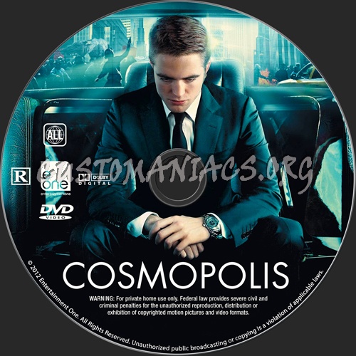 Cosmopolis dvd label