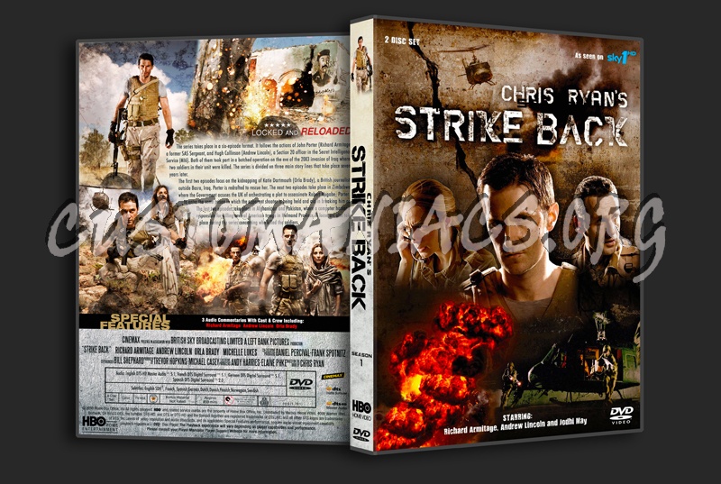 Chris Ryan's Strike Back dvd cover