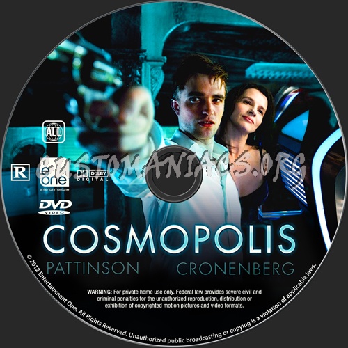 Cosmopolis dvd label