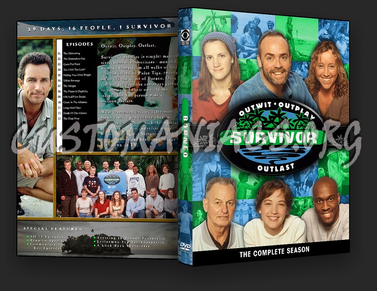 Survivor Collection dvd cover