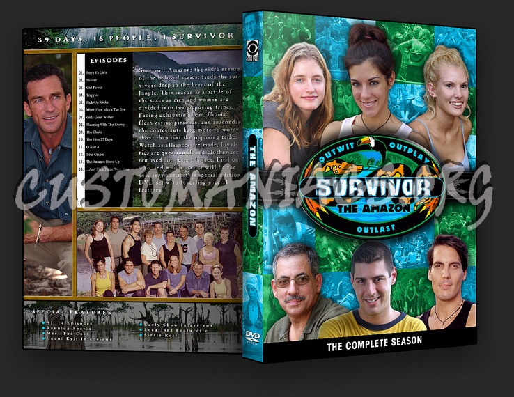 Survivor Collection dvd cover