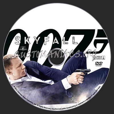 Skyfall dvd label - DVD Covers & Labels by Customaniacs, id: 177026 ...