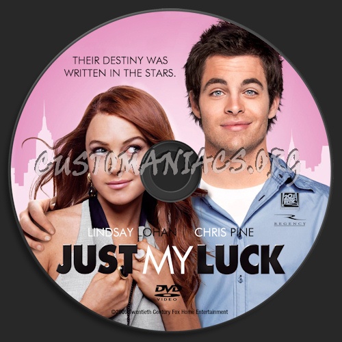 Just My Luck dvd label