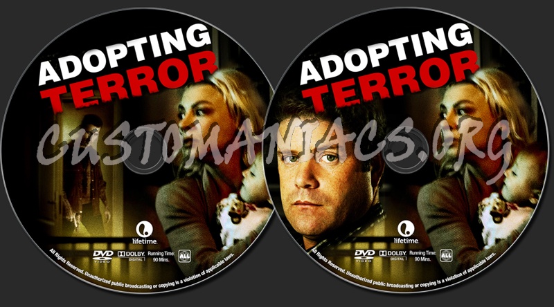 Adopting Terror dvd label