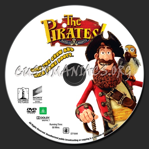 the pirates band of misfits dvd