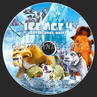 Ice Age 4: Continental Drift dvd label - DVD Covers & Labels by ...