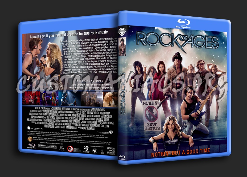 Rock of Ages blu-ray cover