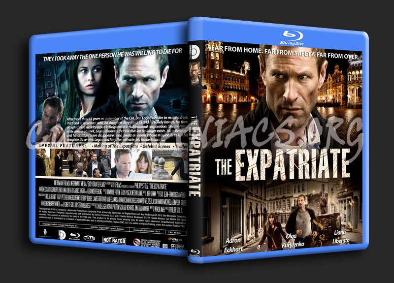 The Expatriate blu-ray cover