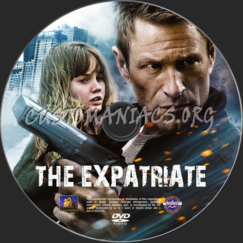 The Expatriate dvd label