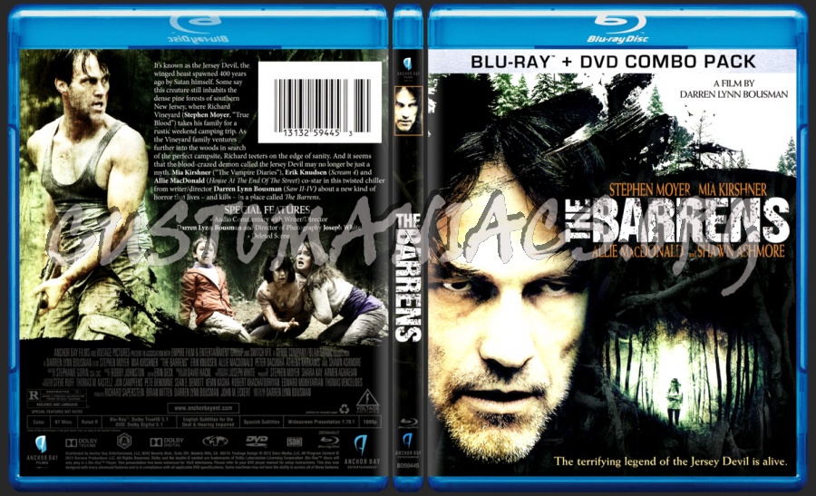 The Barrens blu-ray cover