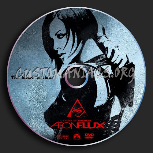 Aeon flux dvd label