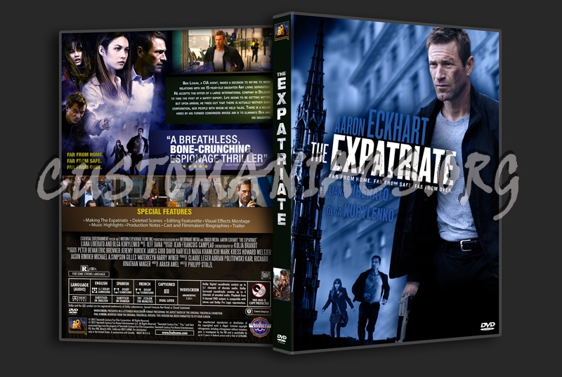 The Expatriate dvd cover