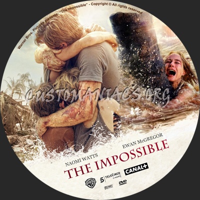 The Impossible dvd label