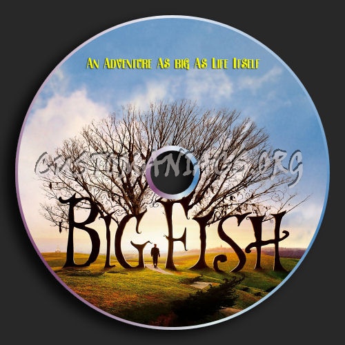 Big Fish dvd label