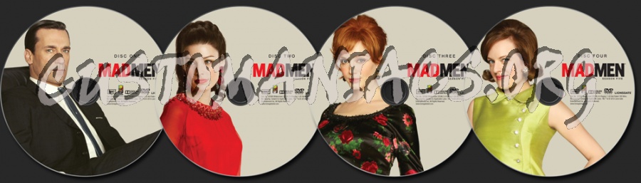 Mad Men Season 5 dvd label