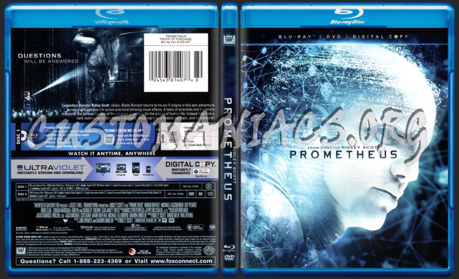 Prometheus blu-ray cover