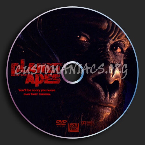 Planet Of The Apes (1) dvd label