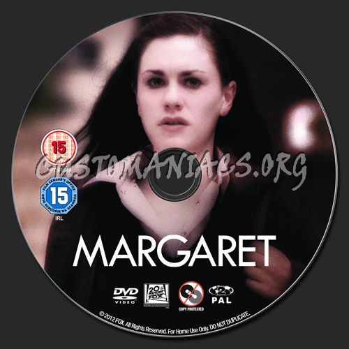 Margaret dvd label