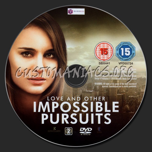 Love and Other Impossible Pursuits dvd label