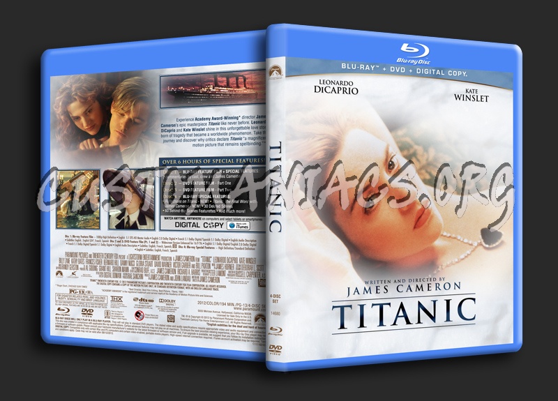 Titanic blu-ray cover