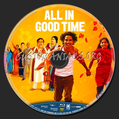 All In Good Time blu-ray label