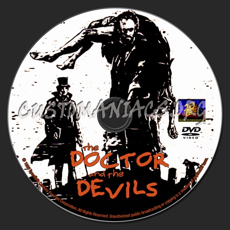 The Doctor and the Devils dvd label