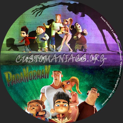 Paranorman dvd label