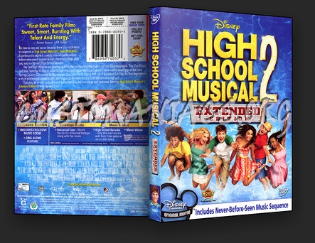 High School Musical 2 dvd cover