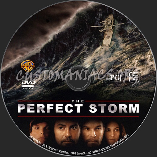 The Perfect Storm dvd label