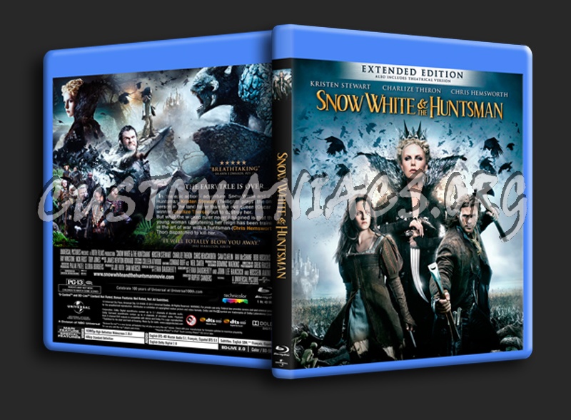 Snow White and the Huntsman blu-ray cover