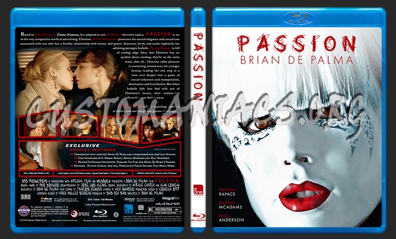 Passion blu-ray cover